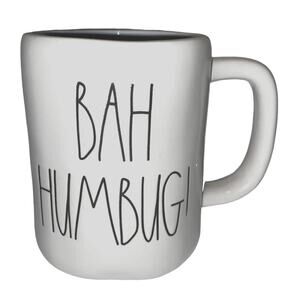 RAE DUUN COOFE OR TEA MUG “BAH HUMBUG!”